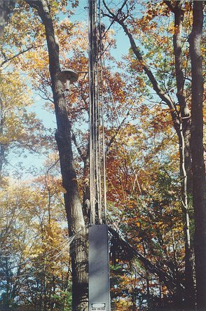 Instrument tower in the fall, 2000.